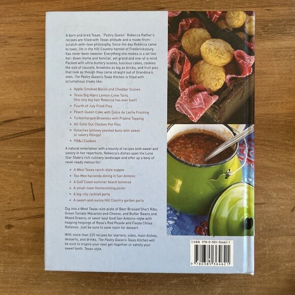 THE PASTRY QUEENS TEXAS KITCHEN By Rebecca Rather With Alison Oresman Cookbook - Picture 5 of 5